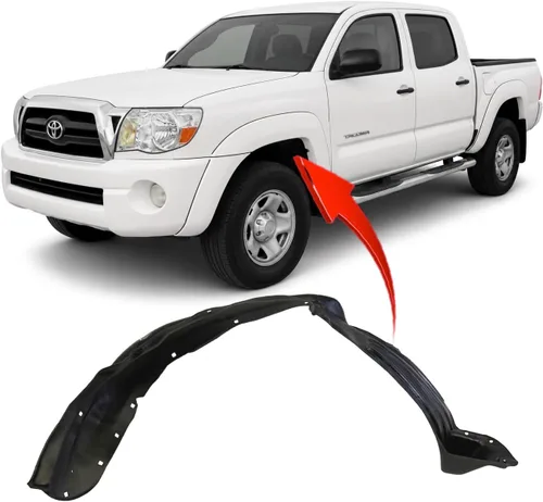 Vista 64 de FitParts Para Chevrolet Silverado 1500 2014-2015 guardabarros delantero