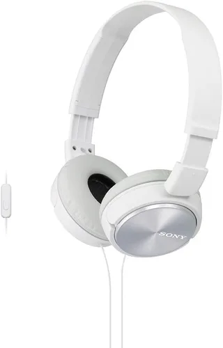 Vista 3 de Sony MDR-ZX310AP Serie ZX Audífonos intraaurales con cable y micrófono, color negro
