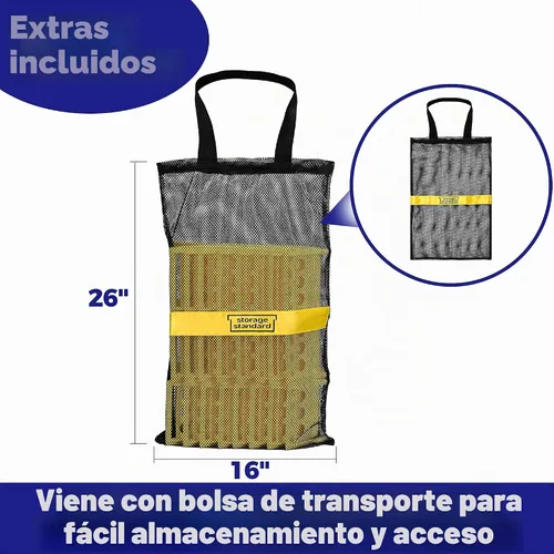 Vista 7 de Paquete de 24 Protectores de Esquina de Borde con Estuche de Transporte para Envío de Carga de Camión de Plataforma - Protectores de Plástico