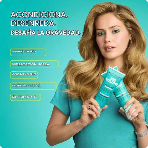Vista 2 de Marc Anthony Acondicionador voluminizador de gran volumen para cabello fino