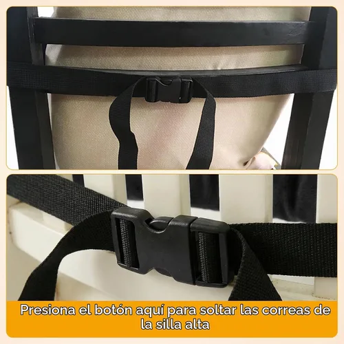 Vista 7 de twoworld Correas de silla alta,Correa de seguridad universal para bebés