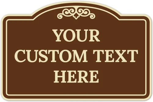 Vista 37 de Letrero decorativo personalizado, letrero de metal personalizado para negocios, entrada, hogar, Airbnb, placa de puerta de oficina, fondo negro, 8 x