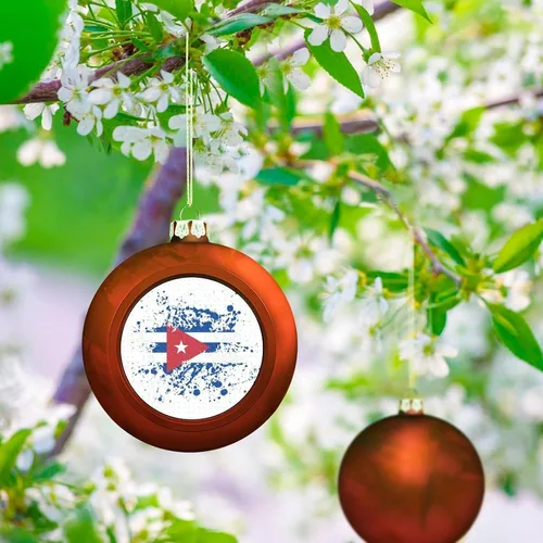 Vista 40 de Boobs Funny Shatterproof Matte Christmas Balls for Tree Wreath Home Decor 1PCS