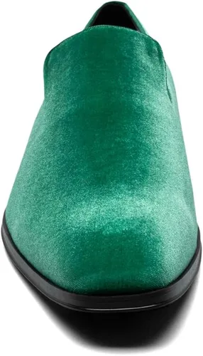Vista 3 de STACY ADAMS Mocasines Savian Velour sin cordones para hombre