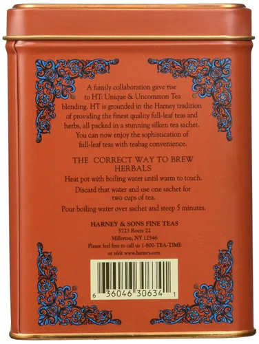 Vista 3 de Harney & Sons Té de calabaza Rooibos de especias de 20 quilates
