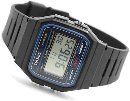 Vista 2 de Casio F91W-1 reloj deportivo informal