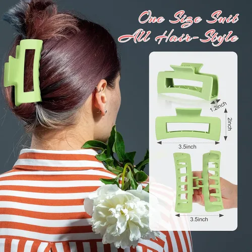 Vista 5 de 49 piezas de accesorios para mujer, pulseras de amistad con ondas de surfista, gargantilla en capas, pinzas para el cabello con garra cuadrada