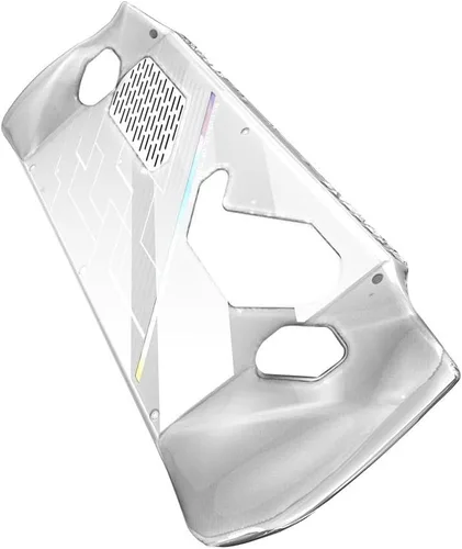 Vista 6 de Funda protectora de silicona transparente para ASUS Rog Ally Gaming Handheld, funda protectora suave para consola de juegos Rog Ally, funda