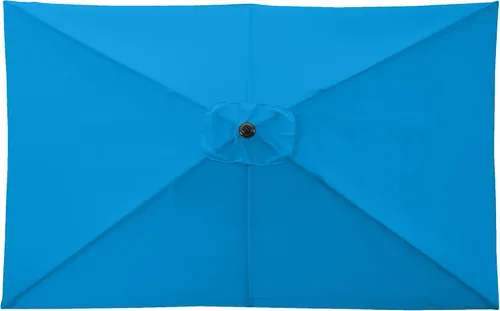 Vista 7 de Rectangular Patio Umbrella - 10ft Easy Crank Sun Shade with Push Button Tilt for Outdoor Furniture, Deck, Yard, or Pool by Pure Garden