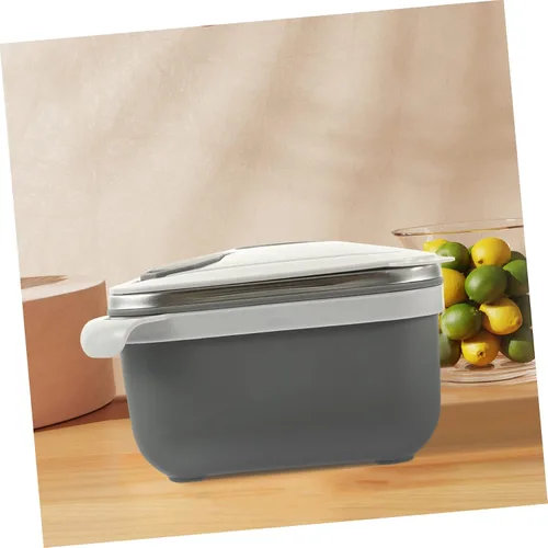 Vista 4 de UPKOCH Tazón de fideos instantáneos con tapa, loncheras cuadradas para ramen con tapa, cuencos con tapas, cuenco de fideos antiquemaduras, cuencos
