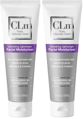 Vista 7 de CLn® Hidratante facial: calma y calma la piel, ayuda a reducir la apariencia de enrojecimiento, bloquea la humedad sin obstruir los poros