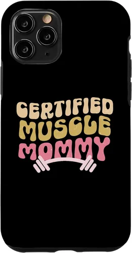 Vista 27 de iPhone 16 certified Muscle Mommy Groovy Pump Cover Lifting Case