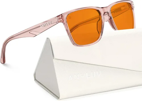 Vista 18 de ANYLUV Blue Light Glasses for Women & Men, Stylish Blue Light Blocking Glasses, Eyes Protection & Anti Eyestrain Eyewear