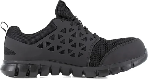 Vista 3 de Reebok Work Mens Sublite Cushion Slip Resistant Composite Toe WorkDuty - Black