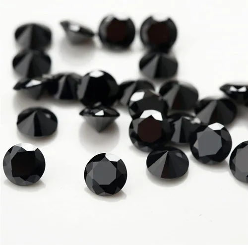 Vista 3 de Impresionante piedra de cuarzo hipoalergénica de obsidiana negra 5A, acero inoxidable 316L, hipoalergénicos, para cartílago tragus, caja de regalo