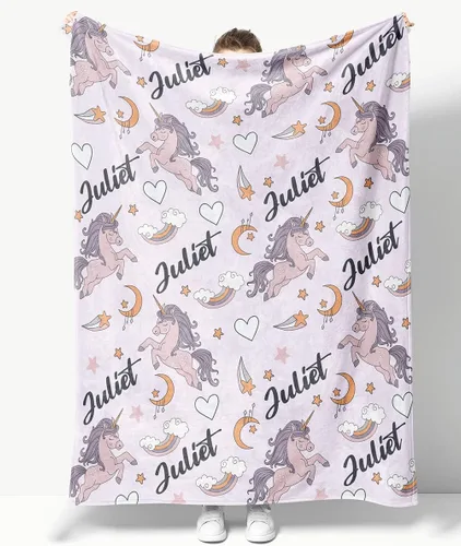 Vista 12 de OLIVE OLIVIA Mantas personalizadas para niños con nombres, mantas personalizadas con nombre para adultos, manta personalizada, regalo