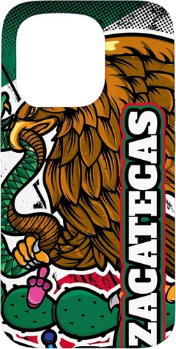 Vista 14 de Zacatecas, Aguila de la Bandera de México - Funda para iPhone 17