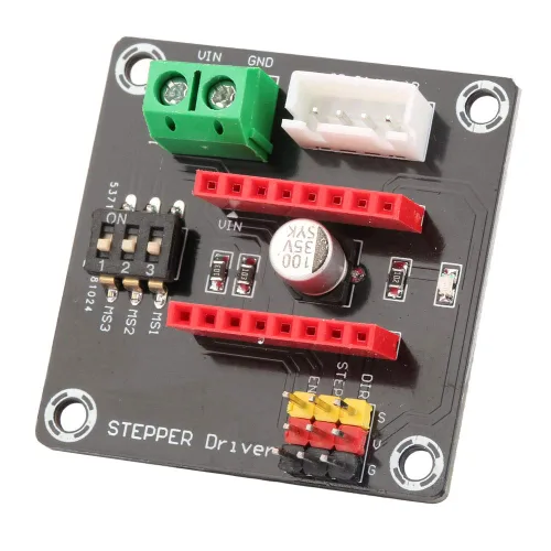 Vista 3 de Jeanoko DRV8825/A4988 Placa de expansión de controlador de motor paso a paso estable Módulo de control de impresora 3D para impresora 3D (2)