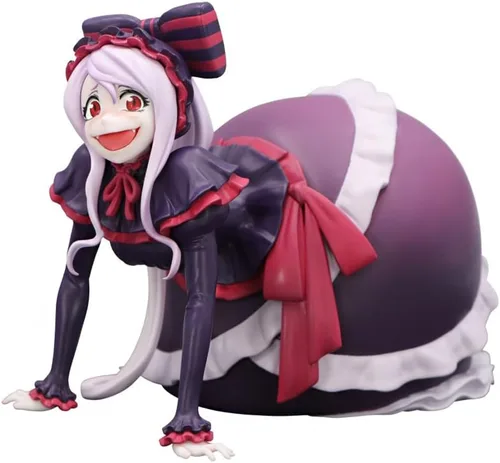 Vista 13 de QAHEART Figuras de Albedo Figura de Shalltear Bloodfallen de Anime Figura de PVC Modelo de Anime Figura de Acción Ornamentos para Fans 20CM/7.87IN