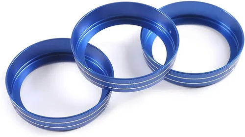 Vista 7 de Anillos de ajuste de aire acondicionado trasero para Land Rover Defender 110 2020 accesorios de coche (azul)