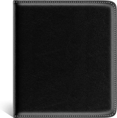 Vista 19 de Nipichsha Cartera para mujer, billetera pequeña y delgada con bloqueo RFID para tarjetas de crédito, cartera de cuero compacta de dos pliegues