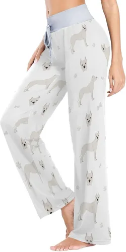 Vista 3 de vvfelixl Women's Pajama Pants American Cocker Spaniel Sleepwear Lounge Pajama Bottoms