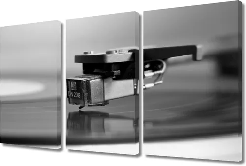 Vista 26 de Lienzo decorativo para pared, diseño de DJ Music Mixes the Track HD impreso en pinturas, 2 piezas, imágenes abstractas para sala de estar, obra