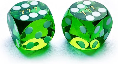Vista 9 de Bescon Dice Dados de precisión pequeños profesionales de 0.500 in (1/2 pulgada) con número de serie aleatorio, mini dados de corte de precisión
