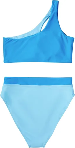 Vista 171 de MOOSLOVER Traje de baño de dos piezas con corte alto y cintura alta para mujer