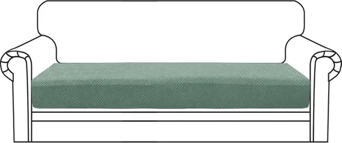 Vista 44 de ZNSAYOTX Fundas Elásticas Individuales para Cojines de Sofá Silla Cojín Fundas de Asiento de Sofá Fundas Protectoras Suaves de Reemplazo