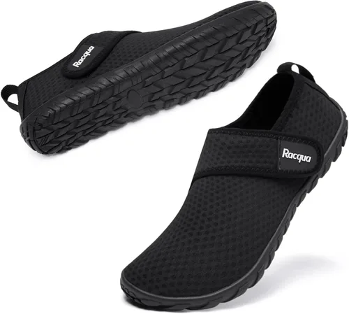 Vista 2 de Racqua Zapatos de agua para hombre y mujer, de secado rápido, ligeros, para natación, playa