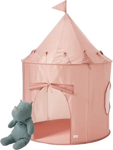 Vista 15 de 3 Sprouts Tienda de campaña para niños - Tela reciclada sostenible – Divertido y espacioso castillo inflable para juegos en interiores para niños