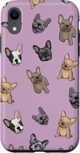 Vista 25 de Linda funda de teléfono Bulldog francés para iPhone 17