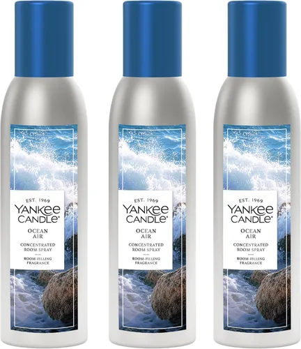 Vista 3 de Yankee Candle Ambientador Concentrado en Aerosol para Habitaciones, Eliminador de Olores para el Hogar, Baño, Manzana y Calabaza, 1.5 Oz