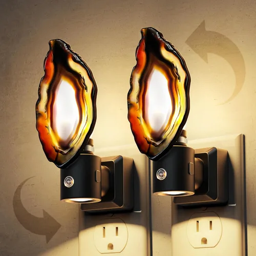 Vista 19 de L LOHAS LED Las luces nocturnas se enchufan a la pared, enchufe en la luz Beige-3000K