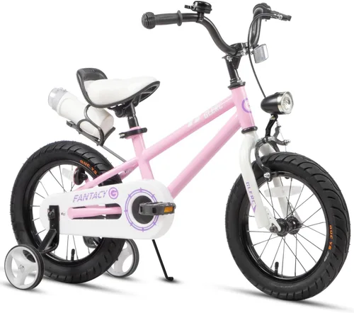 Vista 15 de Glerc Fantacy Kids Bike, 12-20 Inch Children Bicycle for 2-13 Years Old Boys Girls, Kids Bicycle with Water Bottle Holder & Headlight & Training