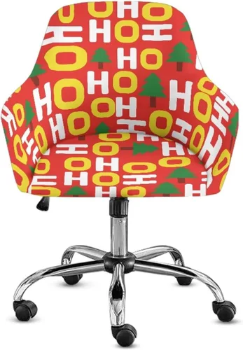 Vista 25 de Funda de asiento para silla de oficina, diseño de muñeco de nieve, con reposabrazos, reutilizable, moderna, con parte inferior elástica, fácil