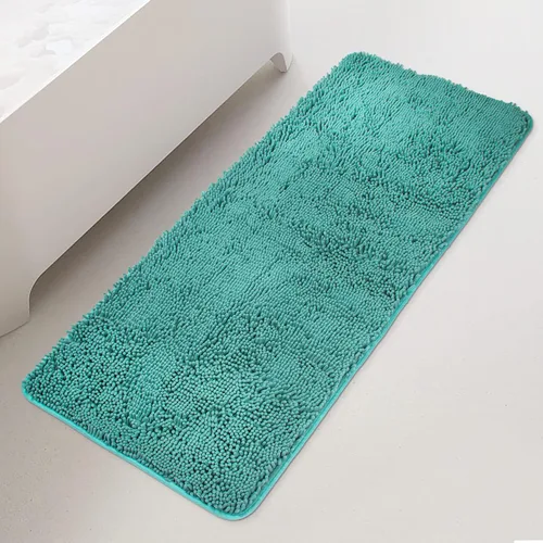 Vista 36 de Yeaban Alfombras pequeñas de baño de felpilla de 12 x 12 pulgadas, absorbentes y lavables, antideslizantes, de felpa y suaves para baño, ducha