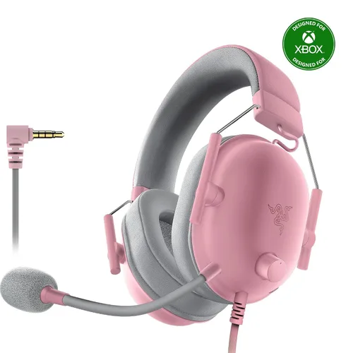 Vista 16 de Razer BlackShark V2 X PlayStation Gaming Headset: 50mm Drivers - Cardioid Mic - Lightweight - Comfortable, Noise Isolating Earcups - for PS5, Xbox
