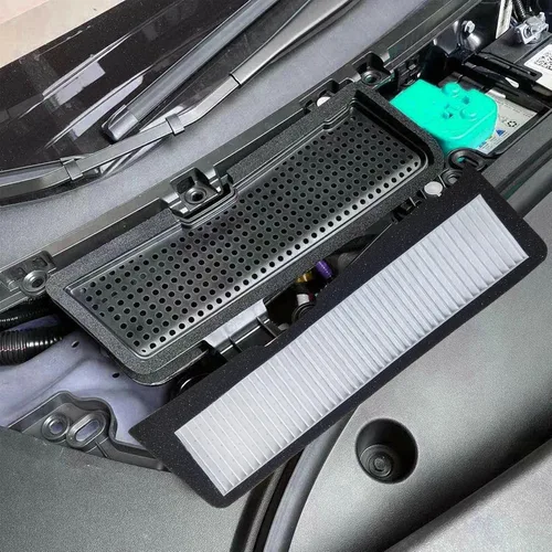 Vista 5 de Filtro de aire de cabina Freairpilot FAP-0005, repuesto para Tesla Model 3 (externo) 2021-2024.