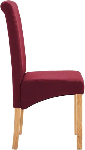 Vista 84 de Dining Chairs 4 Pcs Yellow Fabric,Living Room Dining Chairs,Counter Dining Chairs Suitable for Daily Dining Or Special Events Such As Meetings