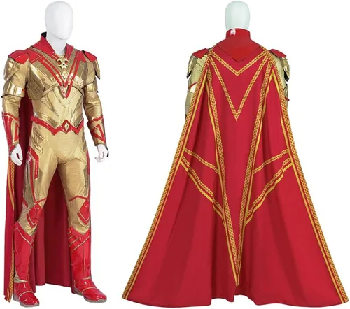 Vista 2 de Disfraz de Guardianes Adam de lujo de la película Warlock Uniforme de Halloween para hombres
