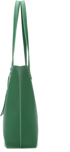 Vista 4 de Dreubea - Bolsa de hombro y de mano de piel sintética suave para mujer, con borla, de gran capacidad