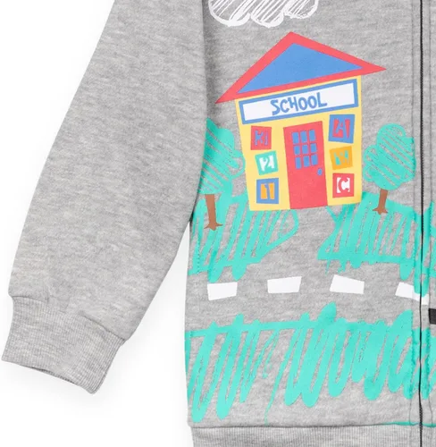 Vista 7 de CoComelon JJ - Sudadera con capucha de forro polar con cremallera y chip de sonido iTalk