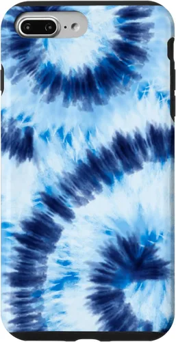 Vista 12 de Blue Tie Dye Swirl Case for iPhone 17