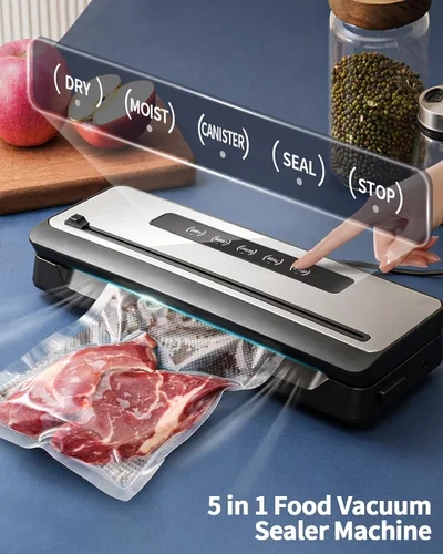 Vista 3 de Máquina selladora al vacío de ahorro de alimentos, succión de 90