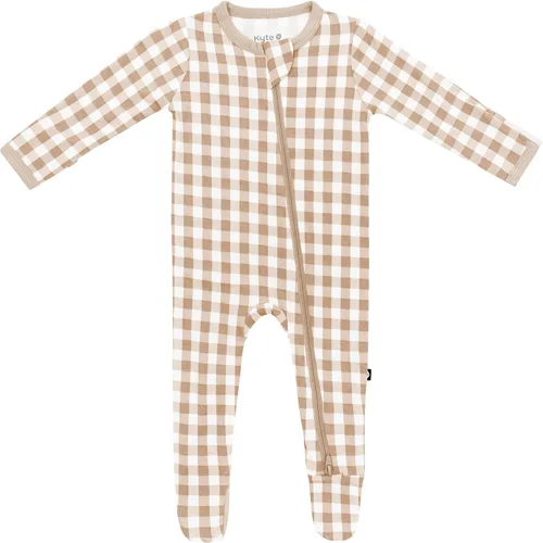 Vista 19 de Kyte Baby - Mameluco unisex con cierre de cremallera, de rayón hecho de bambú, 0-24 meses Barbie Astronauta