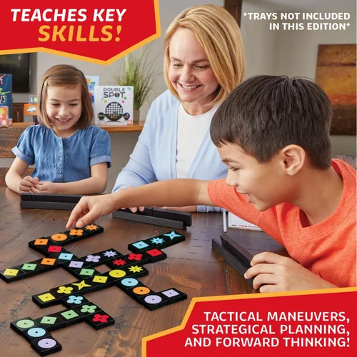 Vista 5 de MindWare Qwirkle Amigable para Daltónicos Juego Familiar para Niños y Adultos - Divertido Juego de Noche Familiar para Concentración y Habilidades