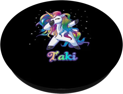 Vista 2 de TAKI - Regalos de unicornio para niñas, regalos de cumpleaños para mujeres, PopSockets intercambiables PopGrip