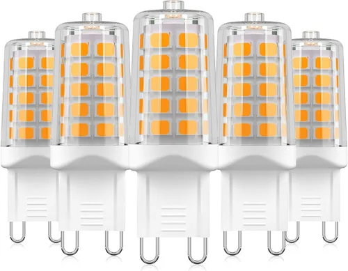 Vista 11 de Bombilla LED G9 4W equivalente a 40 W, 3000 K, blanco cálido